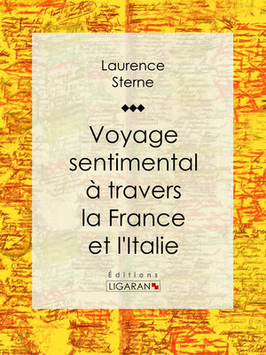 cover image of Voyage sentimental à travers la France et l'Italie